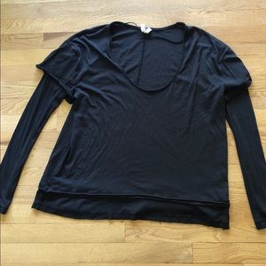 Free people long sleeved shirt